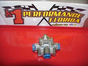 NEW Holley Chrome Plated Fuel Pressure Regulator IMCA NHRA Drag Race - Picture 1 of 5