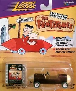 1998 Johnny Lightning The Flintstones Barney Rubble's Sports Car Cel #10 - NOS! - Picture 1 of 4
