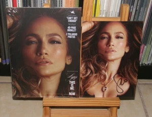 JENNIFER LOPEZ THIS IS ME NOW DELUXE CD & SIGNED PHOTO CAN'T GET ENOUGH DEAR BEN - Picture 1 of 11