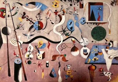 Joan Miro: Karneval der Harlekine / hochwertige Lithographie / Edition aus 1986 - Bild 1 von 4