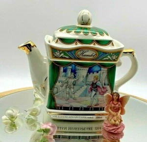 Vintage Collectible Vintage Teapot Hamlet Shakespeare Boxed - Picture 1 of 12