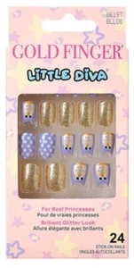 KISS BROADWAY LITTLE DIVA 24 NAILS # BLL08 MOM APPROVED PRESS ON NAILS - Picture 1 of 8
