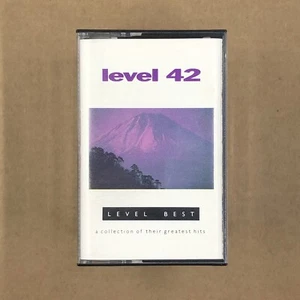 LEVEL 42 Cassette Tape 80s Synth Pop BEST OF LESSONS IN LOVE SOMETHING ABOUT YOU - Picture 1 of 7
