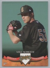 Mike Schultz 2007 MultiAd Tucson Sidewinders Diamondbacks Minor League 