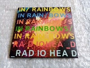 Radiohead In Rainbows CD 2007 Fold Out Card Sleeve With Unused Stickers Set