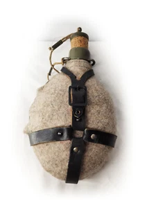 Cantimplora aislada de lana checa de la era de la Guerra Fría/URSS era soviética M60 eslovaca - Imagen 1 de 7