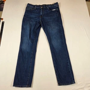 Lucky Brand Jeans Men's 36X34 Blue 410 Atheletic Straight Leg Jeans - Picture 1 of 14