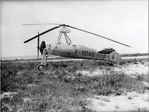 LIORÉ ET OLIVIER LEO C-30 AUTOGIRO VINTAGE SUD AVIATION MANUFACTURERS PHOTO - Picture 1 of 2