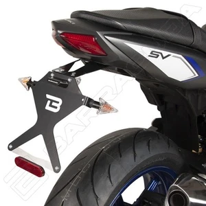 BARRACUDA KIT PORTATARGA RECLINABILE SUZUKI SV 650 2016-2021 - Foto 1 di 1