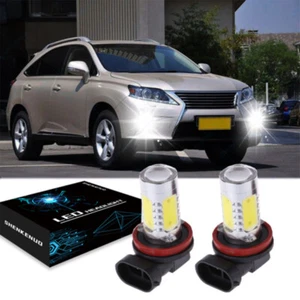 For Lexus RX350 2010-2015 2PC 6000k White LED Fog Light bubls - Picture 1 of 9