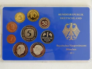 BRD KURSMÜNZENSATZ 1978 D DM MARK BUNDESREPUBLIK DEUTSCHLAND POLIERTE PLATTE/PP - Bild 1 von 5