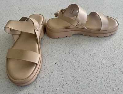 Novo Taffy Ridged Sole Sandals In Sand Size AU10 - image 1 of 4
