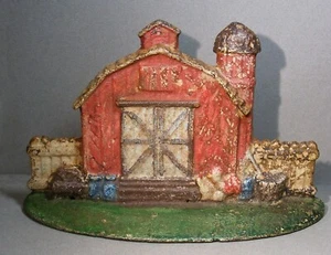 De colección hierro fundido rústico campo granero corral tope puerta - Imagen 1 de 5