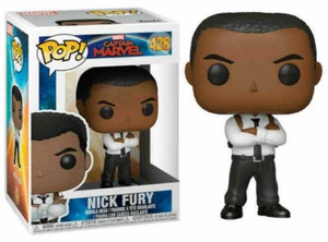 Funko Pop! Marvel 428 Captain Marvel Nick Fury Movie Pop Vinyl Figure Bobble 15 - Picture 1 of 1