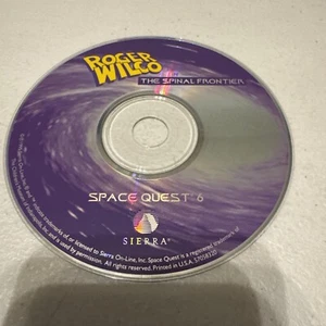 Roger Wilco in The Spinal Frontier Space Quest 6 Sierra PC Video Game Disc Only - Picture 1 of 2