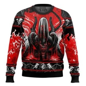 Suéter Bg Xenomorph Alien Feo Regalo Para Vacaciones Todas las Tallas Xs-5Xl - Imagen 1 de 2