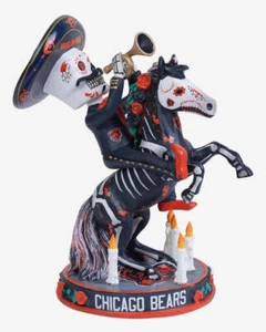 Chicago Bears Calavera Bobblehead NFL - Picture 1 of 1