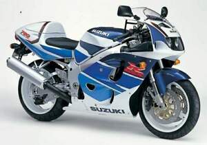 SUZUKI GSXR750 SRAD 1996-1999 FRONT & REAR STAINLESS BRAIDED BRAKE KIT GSX-R