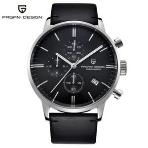 PAGANI DESIGN PD2720 Men Japan VK67 Quartz Watches Date Waterproof Chronograph - Picture 1 of 11