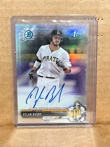 Dylan Busby 2017 Bowman Chrome 1st Auto /499 CDA-DB - Picture 1 of 2