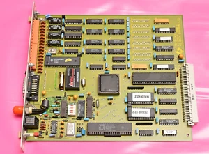 Scheda CPU stile VG Data Systems PB-I-743 vintage Schroff VME N80C186 P82C08-10 - Foto 1 di 10