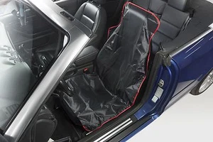 Nylon Sitzschoner schwarz mehrfach verwendbar Sitzschutz KFZ Auto Werkstattschon - Bild 1 von 1