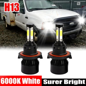 For 2005 2006 2007 Ford F250 F350 F450 F550 Super duty LED Headlight bulbs 6000K - Picture 1 of 13