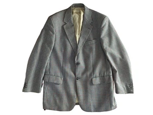 Gummistiefel Executive Woll Sakko Blazer 42R Herren Tweed Tartan Jagd Schießen - Bild 1 von 6