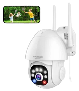 Home Security Camera Outdoor 3MP WiFi AI Motion Detection Night Vision 2-Way Aud - Picture 1 of 6