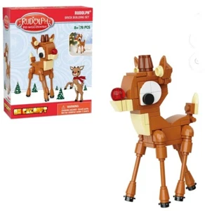 🔥 NEW BRICKCRAFT RUDOLPH THE RED-NOSED REINDEER FIGURES BRICK BUILDING SEALED - Picture 1 of 1