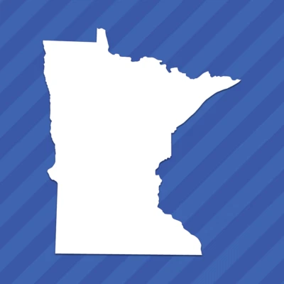 Minnesota MN State Outline Vinyl Decal Sticker - Image 1 of 2