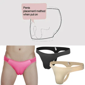 Herren Slips realistisch Vagina Unterwäsche Genital Crossdresser Trans Drag Rollenspiel - Bild 1 von 44