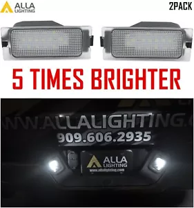 Alla Lighting CANBUS White LED License Plate Light Assembly fo Ford 7T4Z-13550-A - Foto 1 di 10