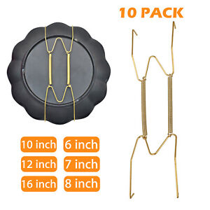 10Pcs Wall Plate Spring Hook Hanger Holder Hanging Wire Home Decor Accessories