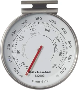 Kitchenaid KQ903 3-In Analog Zifferblatt Backofen/Gerät Thermometer, Backofen Lebensmittel Grill Ch - Bild 1 von 12
