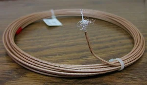 25 pies M17/93 RG178 cable 50 ohmios RF plateado PTFE teflón (R) Mil-Spec coaxial - Imagen 1 de 3