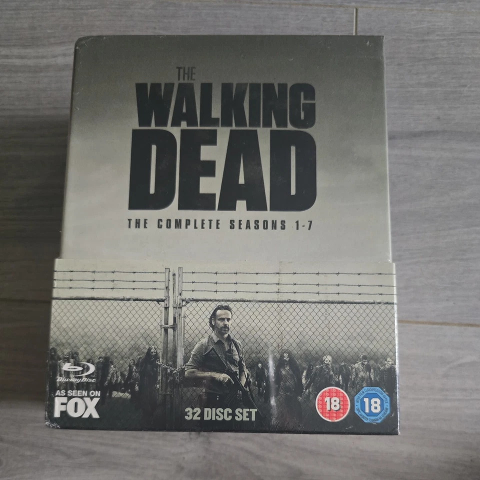 New & Sealed Uk Edition The Walking Dead Seasons 1-7 Blu-ray Boxset  - Image 1 of 1