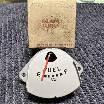 1951 1952 Ford пикап nos приборной панели указатель топлива 1C-9280-A новый из старых запасов - Изображение 1 из 4