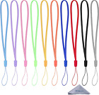 Wisdompro 10 pièces 7 pouces coloré cordons/sangles/cordes poignet pack pour téléphone portable