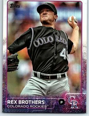 Rex Brothers 2015 Topps #186 MLB Rockies ID:112241 - Image 1 of 2