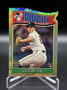 2025 Bowman Chrome #ROY-3 Jackson Jobe Rookie of the Year Favorites Tigers RC - Picture 1 of 2