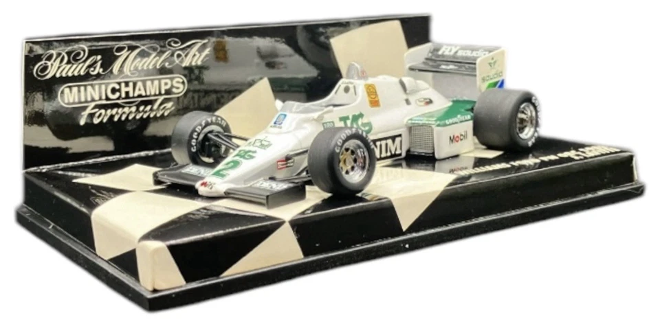Minichamps 1/43 Williams Ford FW08C 1983 J. Laffite 430830002 - Image 1 of 4