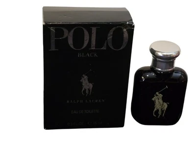 Ralph Lauren Polo Black Eau De Toilette Cologne 0.5 Fl Oz - Image 1 of 3