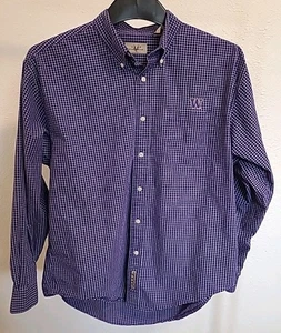 University of Washington Huskies Oberhemd Herren XL kariert Langarm Knopfleiste - Bild 1 von 10