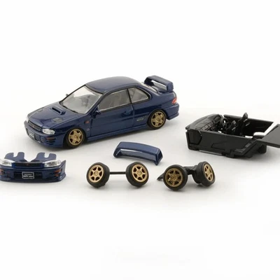 SUBARU Impreza WRX (GC8) Type R  - blue - BM 1:64 - Immagine 1 di 4