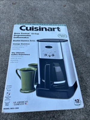 Cuisinart Brew Central DCC-1200 (12 Cups) Programmable Coffee Maker New - Image 1 of 4