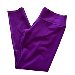 All in Motion Girls Full Length Purple Compression Leggings Size Large 10/12 - Picture 1 of 4