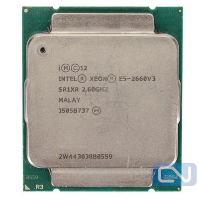 Intel Xeon E5-2660 v3 10 Core 25MB 2.6 GHz SR1XR LGA 2011-3 Fair Grade Processor - Image 1 of 2