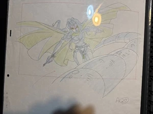 Lady Death Animated Movie Shooting Packet Sketches Lot Pulido Autographed 2004 - Picture 1 of 21