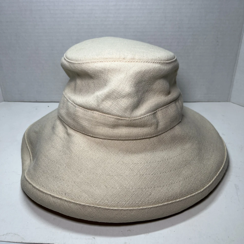 The Tilley Hemp Hat Adult Small S/P Tilley Endurables Travel Hat Safari Beige - Image 1 of 4